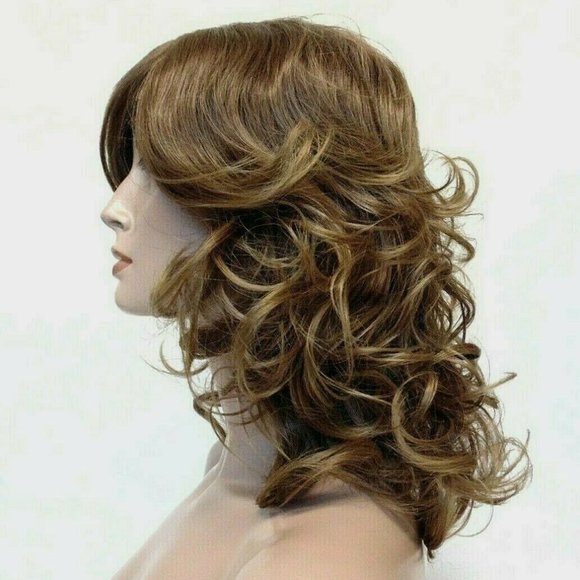 Medium Length Thick Wavy Brown/Auburn High main image 6